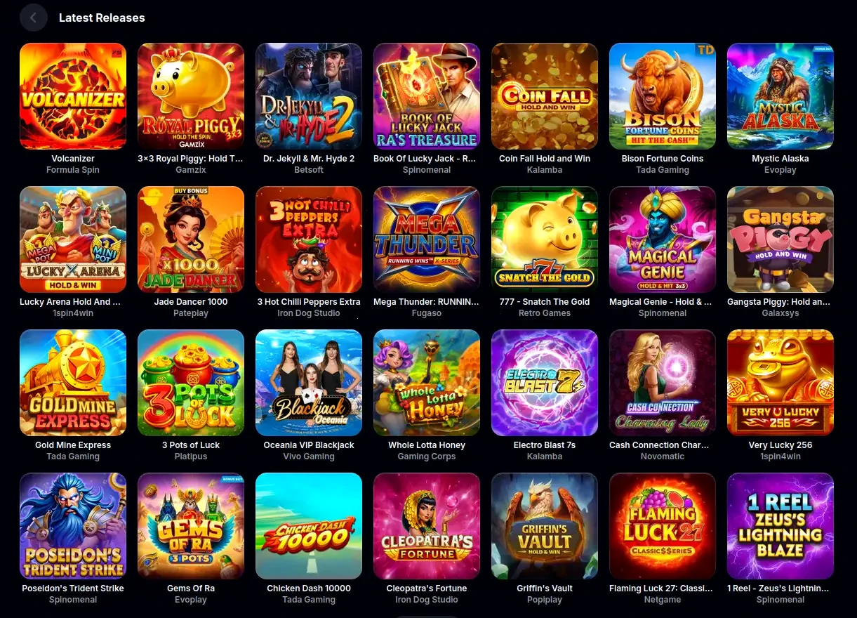 Spin City casino welcome bonus overview for Canadian players